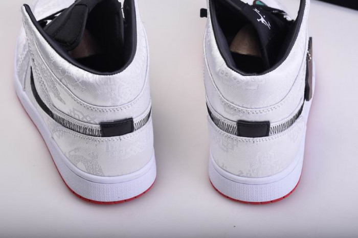 air jordan 1 mid "clot - fearless" - cu2804-100