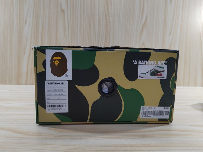 a bathing ape bape sta low copshoe bp-014