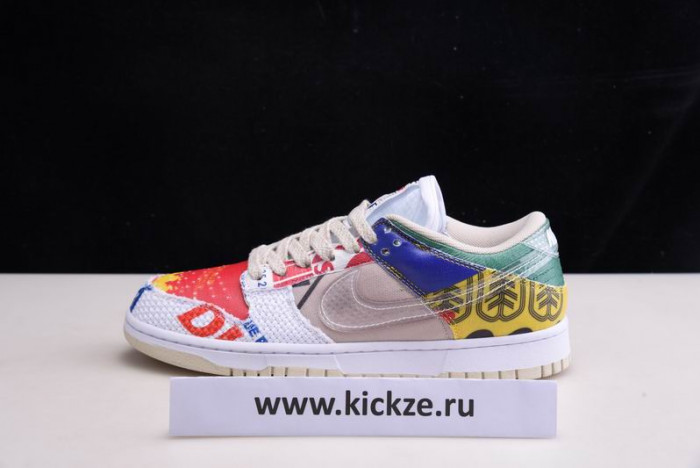 nike dunk low sp city market - da6125-900