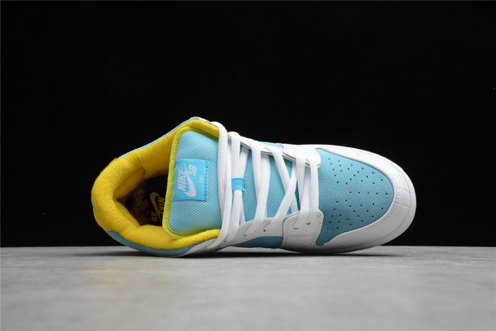 nike sb dunk low ftc lagoon pulse - dh7687-400