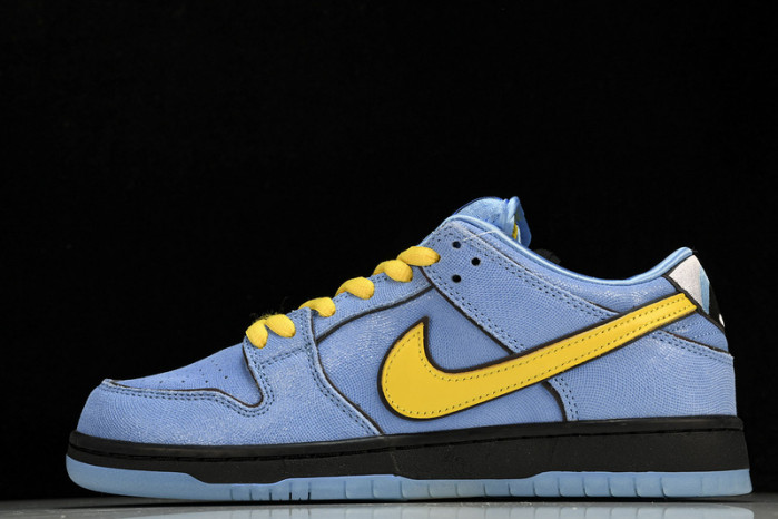 the powerpuff girls x nike sb dunk low “bubbles” fz8320-403