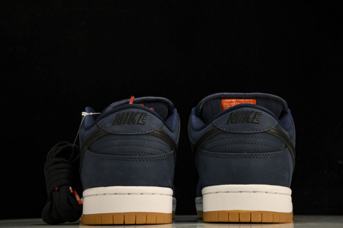 nike sb dunk low navy black gum - cw7463-401
