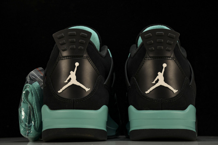 air jordan 4 black tiff any green bq7669-132