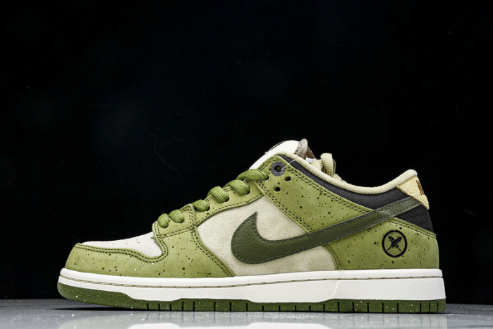 Yuto Horigome x Nike SB Dunk Low Asparagus HF8022-300