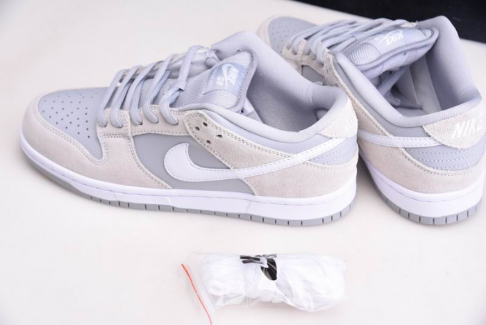 nike sb dunk low summit white wolf grey - ar0778-110