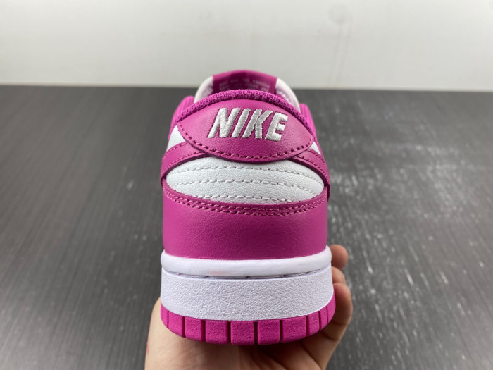 nike dunk low active fuchsia (gs) - fj0704-100