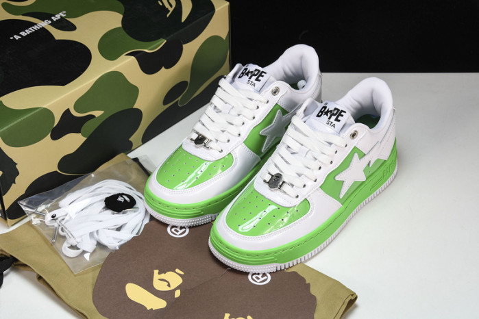 a bathing ape bape sta low copshoe bp-057